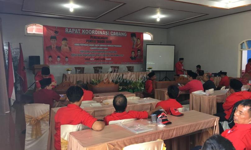 Rakorcab PDIP Rejang Lebong