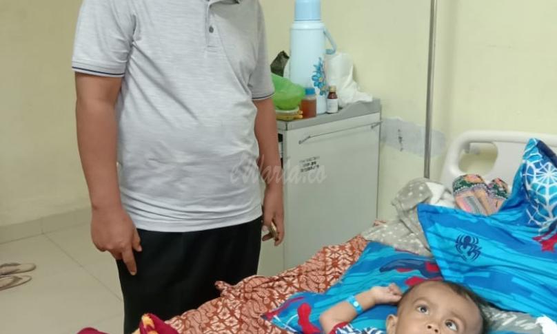 Kondisi Riski masih dalam perawatan di RSUD Rejang Lebong