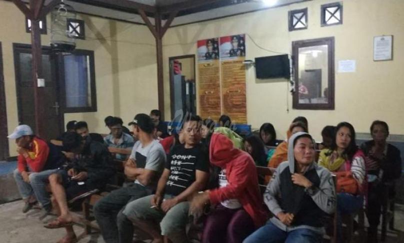 Belasan wanita malam dan lelaki hidung belang diamankan