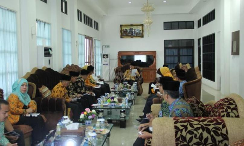 Rapat pembahasan kunjungan Wakil Presiden ke Bengkulu