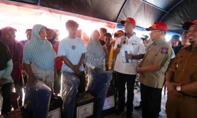 Kunjungan Menteri Sosial RI Agus Gumiwang Kartasasmita mengobati duka lara dan kesedihan warga Kota Bengkulu yang terdampak banjir