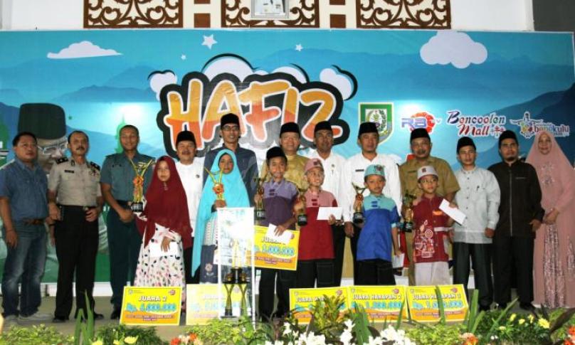 Syukriah, asal Mukomuko juara satu Hafidz kecil