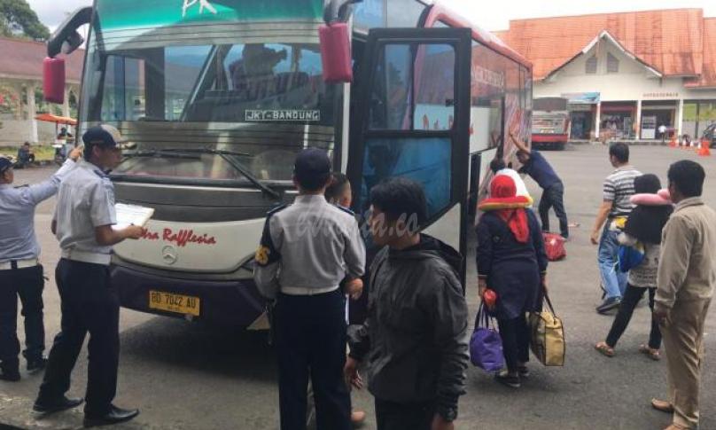 Tiket pesawat mahal, Bus menjadi solusi terbaik bagi penumpang yang akan mudik lebaran tahun ini