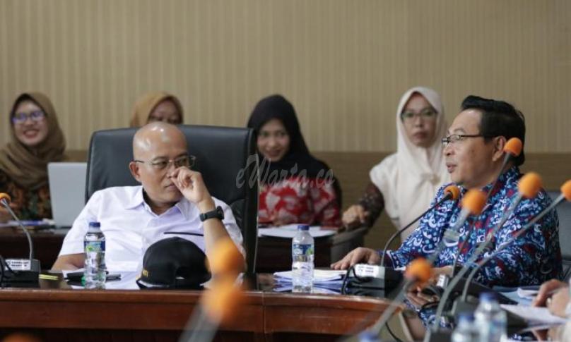 Persiapan Porwil, Kadispora Provinsi Bengkulu (Atisar Sulaiman) berkoordinasi dengan Pemkab Bengkulu Selatan