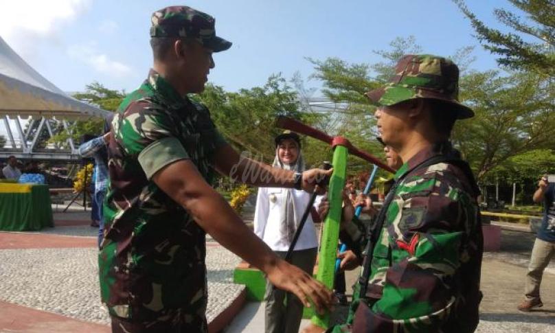 Pembukaan Karya Bhakti TNI Kodim 1403 Luwu Utara