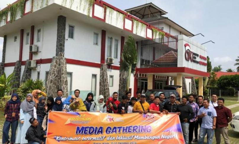 Gatrhing OJK bersama Rekan Media provinsi Bengkulu