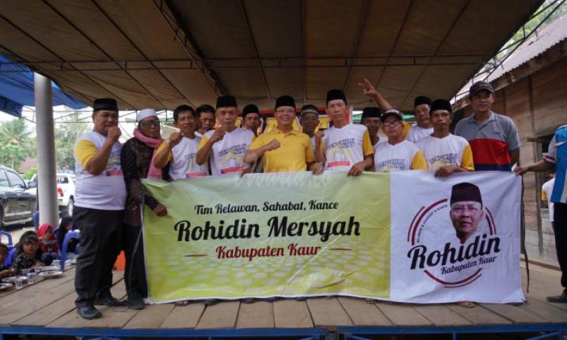 Dukungan untuk Rohidin Mersyah pimpin Bengkulu kembali terus mengalir
