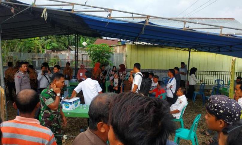 Pemilihan anggota BPD di Desa Pauh Terenja.
