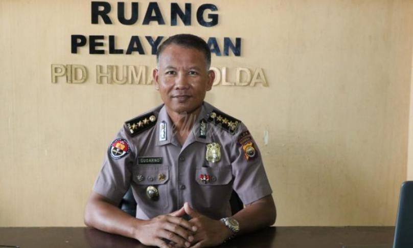 Kabid Humas Polda Bengkulu, Kombes Pol Sudarno.