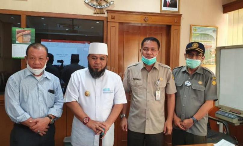 Kunjungan ini bertujuan guna menyampaikan rencana tentang optimalisasi lahan pertanian di Kota Bengkulu.