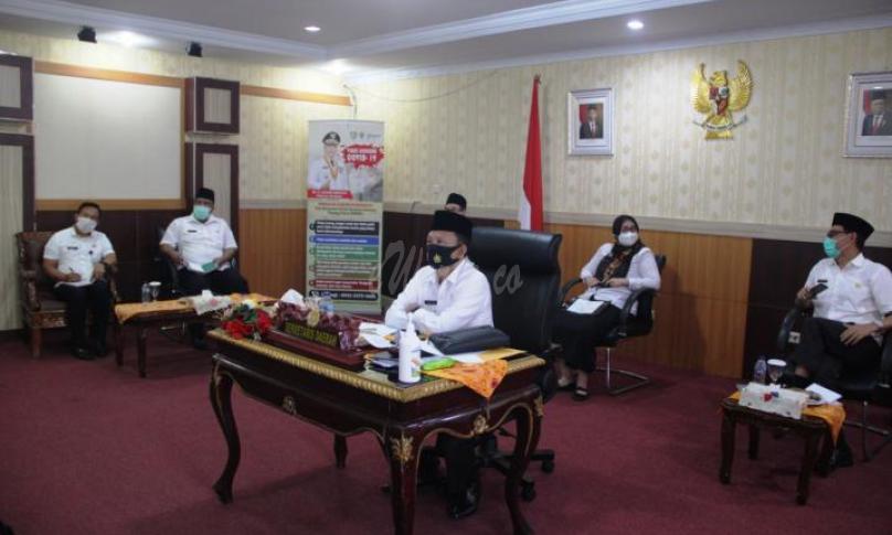 Hamka Sabri usai ikuti Rakor Persiapan HUT ke-75 