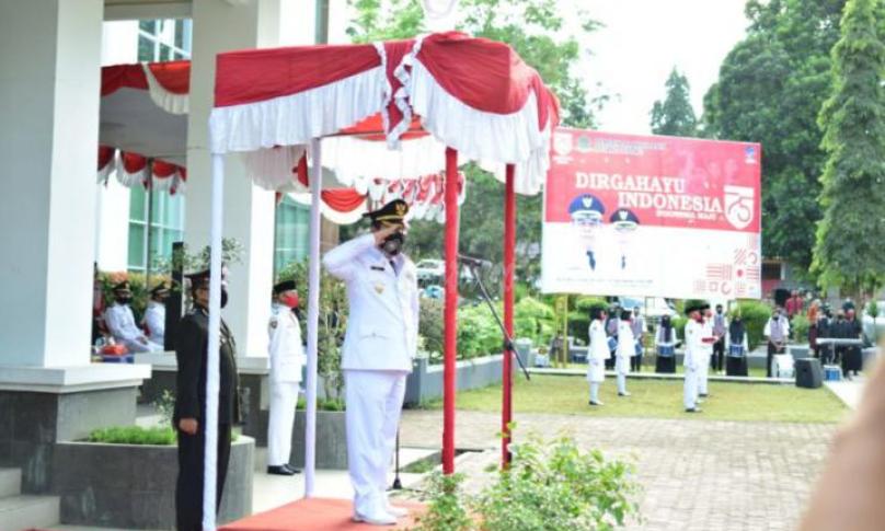 Upacara HUT RI di Rejang Lebong