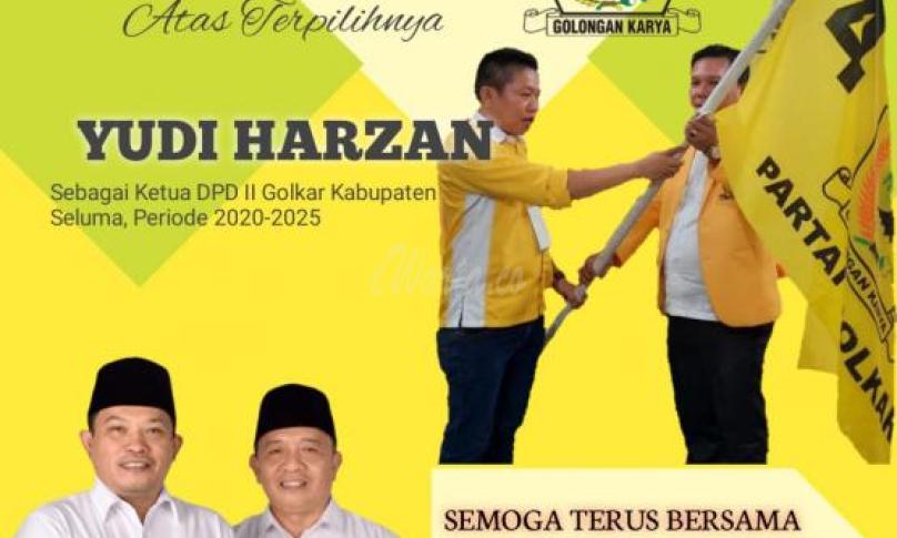 Ucapan selamat dari Erwin