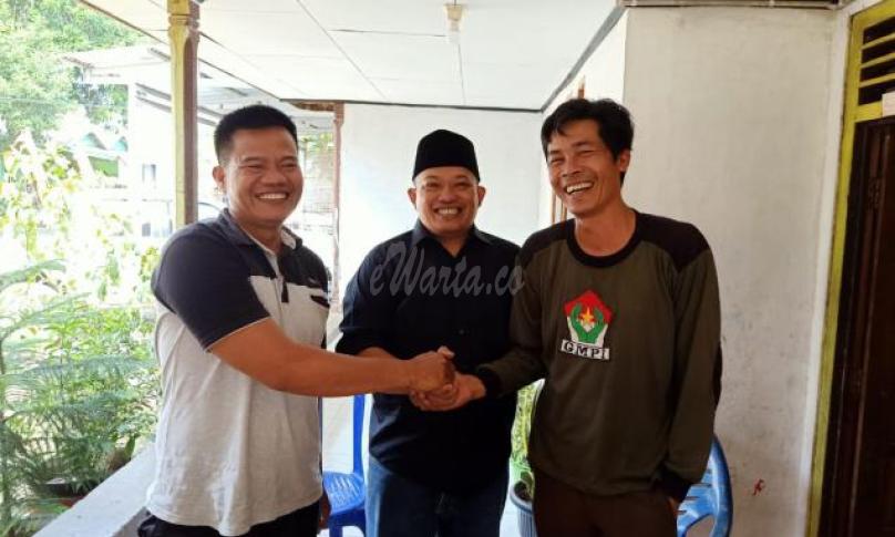 Kediaman Ketua DPC partai PPP Nison Laili