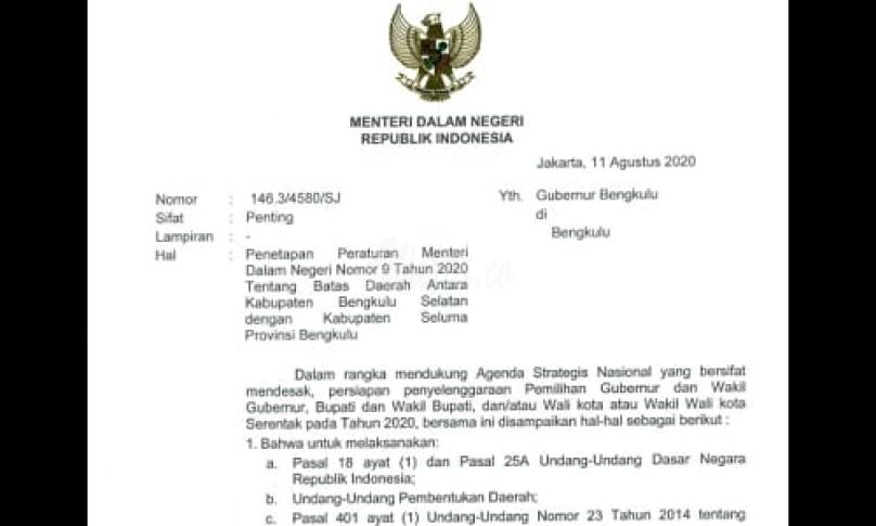 Surat penetapan tabat