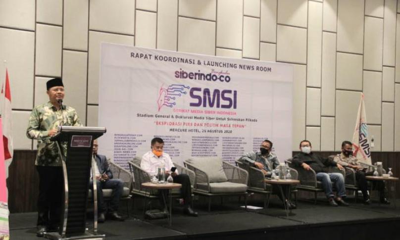 Stadium General dan Rakor Serikat Media Siber Indonesia (SMSI) Bengkulu