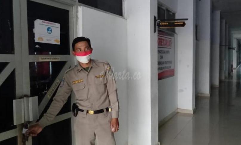 ruang kerja bagian Hukum Setdakab Seluma