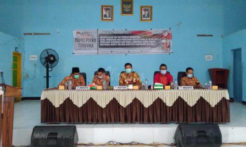 Pleno KPU Seluma