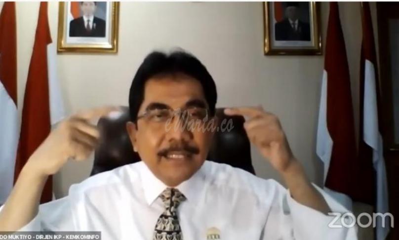 Direktur Jenderal Informasi dan Komunikasi Publik Kementerian Komunikasi dan Informatika, Widodo Muktiyo ketika membuka Bimbingan Teknis (Bimtek) "Jarkom: Teknik Menulis Berita Online" dari Jakarta, Senin (12/10/2020).