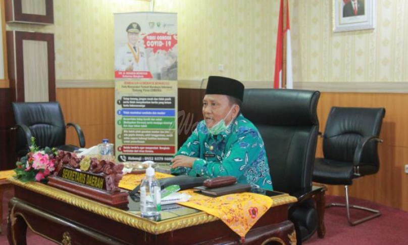 Sekretaris Daerah Provinsi Bengkulu Hamka Sabri 