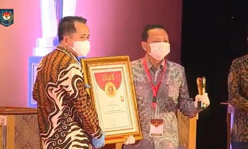 Penghargaan Provinsi Sangat Inovatif 2020 Juga Direbut Pemprov Bengkulu
