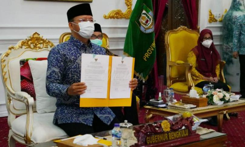 Gubernur Bengkulu, Rohidin Mersyah