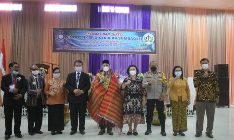 Wagub Dedy Buka Sinode HKBP Distrik XV Sumbangsel
