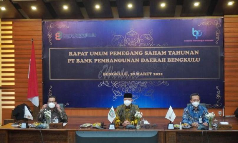 Gubernur Rohidin Apresiasi Laju Pertumbuhan Bank Bengkulu