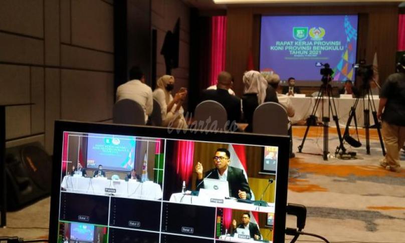 Rakerprov KONI Bengkulu Matangkan Kesiapan Atlet Berlaga di PON Papua