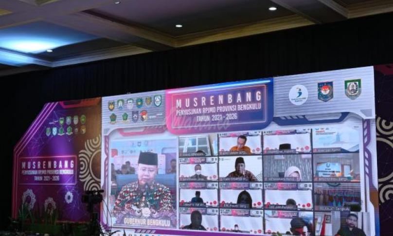 Musrenbang RPJMD, Ini Prioritas Pembangunan Provinsi Bengkulu 2021-2026