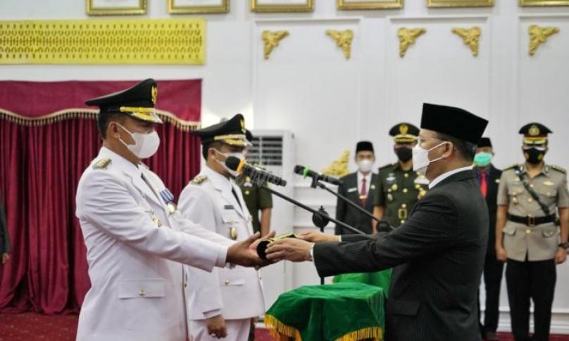 Bupati Kaur Resmi Dilantik, Ini Pesan Gubernur