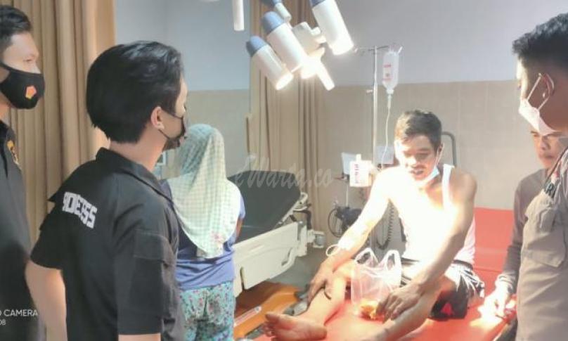 Warga Air Sengak Bacok Rekan Karena Ditegur Tak Ikut Gotong Royong