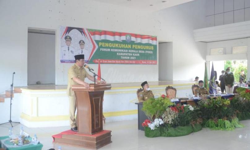 Wagub Rosjonsyah Hadiri Pengukuhan FKKD Kaur