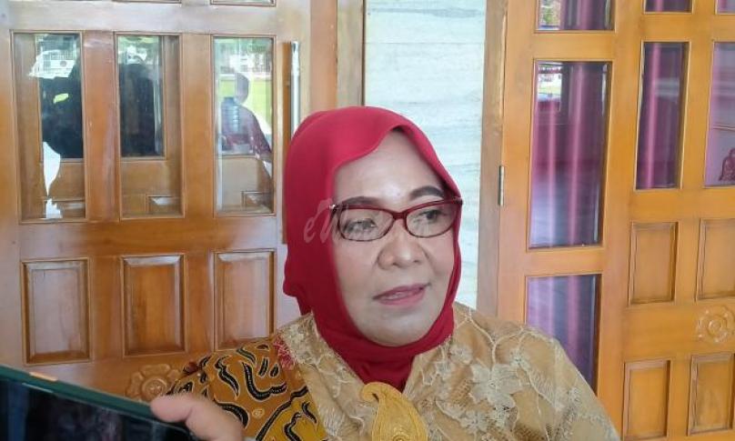 Kepala Dinas Pekerjaan Umum dan Penataan Ruang (PUPR) Provinsi Bengkulu, Mulyani Toha, Senin (21/6/21).