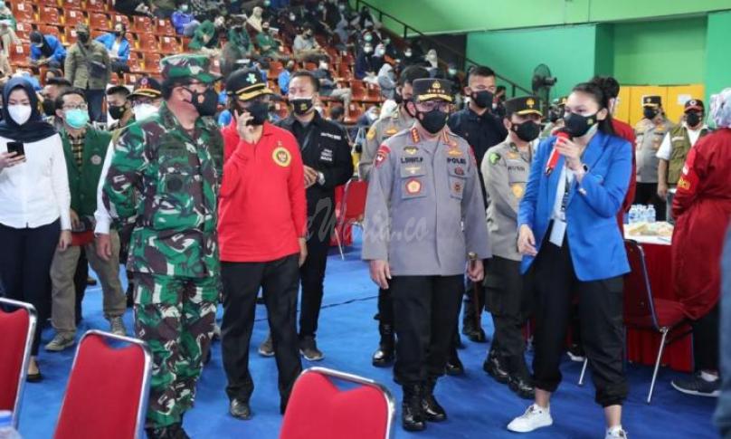 Polri Bersama Mahasiswa Bersinergi Dalam Penanggulangan Pandemi Covid-19
