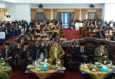 Paripurna Istimewa, Mendegarkan Pidato Presiden RI Dalam Rangka HUT RI Ke-73