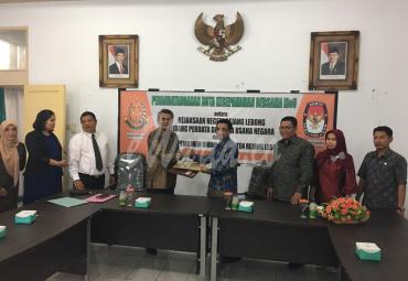 Penandatangan Kesepakatan antara KPU Rejang Lebong dan Kejari Rejang Lebong