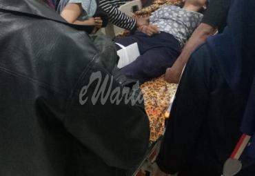 Korban (Chika) saat mendapatkan perawatan di RS. M. Yunus Bengkulu