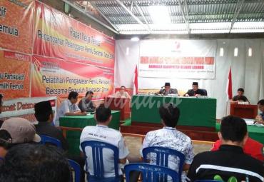 Sidang Adjudikasi di Bawaslu Rejang Lebong