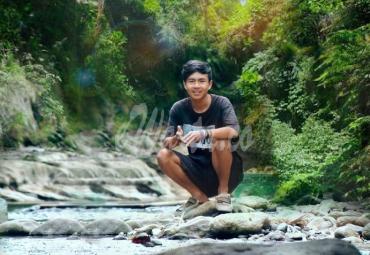 Foto korban (Gusti Irawan) semasa hidupnya