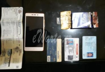 Barang Bukti sabu-sabu dan lainnya