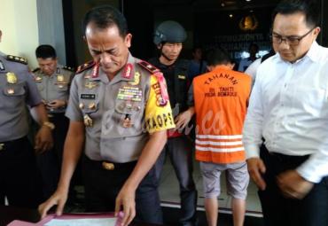 Kapolda Bengkulu Brigjen Pol Coki Manurung saat memberikan keterangan kepada awak media