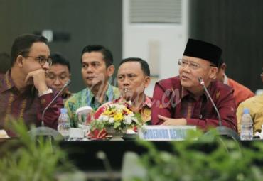 Gubernur Bengkulu (H Rohidin Mersyah) hadiri Rakernas APPSI di Sumatera Barat