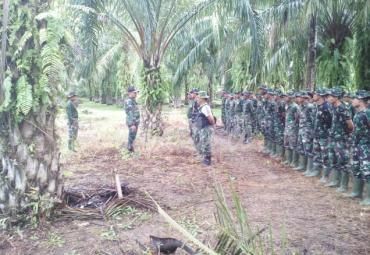 Apel persiapan pengerjaan TMMD di Desa Talang Alai, Seluma