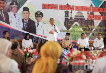 Mendes PDTT Eko Putro Sandjojo hadiri Musrenbang RKPD tahun 2020 di Lebong