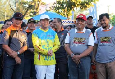 Pemilu Run Millenial, KPU Provinsi dan Kota Bengkulu