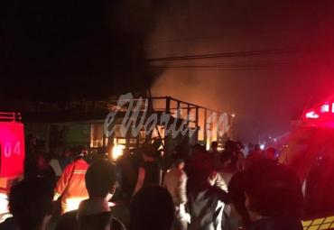 Kebakaran terjadi di dua lokasi berbeda di RSUD Curup dan rumah milik warga