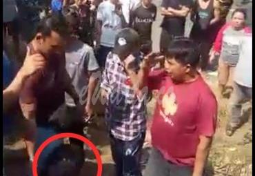 Pelaku pengedar sabu saat diringkus Sat Resnarkoba Polres Bengkulu Utara