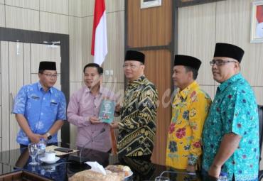 Gubernur Bengkulu menerima audiensi PWI dan atlet Powarnas provinsi Bengkulu