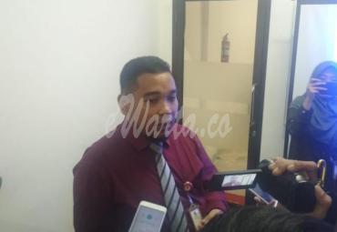 Kepala IDX/ BEI Bengkulu, Bayu Saputra saat memberikan keterangan kepada awak media